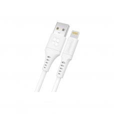 Дата кабель USB 2.0 AM to Lightning 1.2m 2.4A white Promate (powerlink-ai120.white)