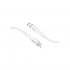 Дата кабель USB-C to USB-C 2.0m 3A xCord-CC200 white Promate (xcord-cc200.white)