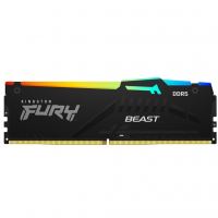 Модуль памяти для компьютера DDR5 64GB 5600 MHz Beast RGB EXPO Black Kingston Fury (ex.HyperX) (KF556C36BBEA-64)