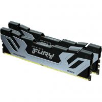 Модуль памяти для компьютера DDR5 48GB (2x24GB) 8800 MHz Renegade Black/Silver Kingston Fury (ex.HyperX) (KF588CU42RSK2-48)
