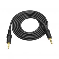 Кабель мультимедійний 3.5mm M to 3.5mm M 3.0m black Voltronic (YT-AUXGJ(M)/(M)-3.0-B)