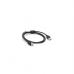 Дата кабель USB 2.0 AM/AF 1.0m ferrite black Voltronic (YT-AM/AF-1.0B)