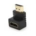 Переходник HDMI M to HDMI F 90° corner Voltronic (YT-A-HDMI(M)/(F)90°)