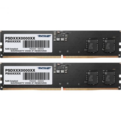 Модуль памяти для компьютера DDR5 16GB (2x8GB) 5600 MHz Signature Line Patriot (PSD516G5600K)