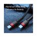Дата кабель USB-C to USB-C 2.0m PD2.0 100W (20V/5A) red+black Baseus (CATKLF-AL91)