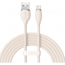 Дата кабель USB 2.0 AM to Lightning 2.0m 2.4A pink Baseus (CAGD000104)