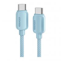 Дата кабель USB-C to USB-C 1.0m 100W blue Essager (EXCTT1-WL03-P)