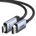 Кабель мультимедійний DisplayPort M to HDMI M 1.0m V2.0 4K60Hz DP119 black UGREEN (15773)