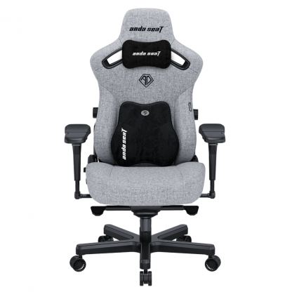 Кресло игровое Anda Seat Kaiser 3 Pro Fabric Size XL Gray (AD12YDC-XL-01-G-PV/F-G02)