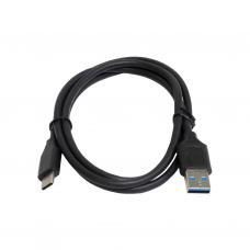 Дата кабель USB 3.0 AM to USB-C 1.0m black Patron (CAB-PN-USB3-TYPEC-1M)