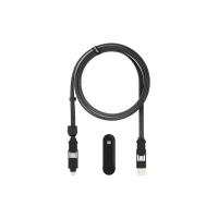 Дата кабель 6in1 inCharge XL 3.0m black Rolling Square (XLL01R)