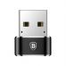 Переходник USB 2.0 AF to USB-C black Baseus (CAAOTG-01)