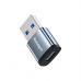 Перехідник USB 3.0 AM to USB-C F gray Essager (EZJCA-SRB0G)
