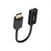 Перехідник Display Port M to HDMI F 4K30Hz black Ugreen (40363)