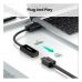Перехідник Display Port M to HDMI F 4K30Hz black Ugreen (40363)
