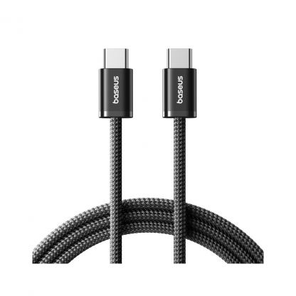 Дата кабель USB-C to USB-C 1.0m 100W (20V/5A) black Baseus (P10381400121-00)