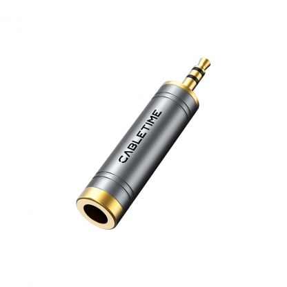 Переходник 3.5mm M to 6.35mm F Cabletime (CA915132)