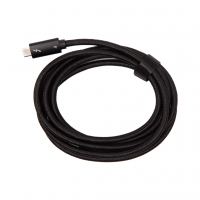 Дата кабель USB-C to USB-C 2.0m Thunderbolt 4 100W (20V/5A) 8K60Hz PowerPlant (CA915040)