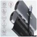Концентратор AXAGON USB-C to 2xUSB-A + HDMI + RJ45 + SATA M.2 + PD 100W 0.18m grey (HMC-6M2)