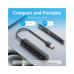 Концентратор Vention USB to 4xUSB 3.2 Gen2 + USB-C 10Gbps 0.15m black (CHOBB)