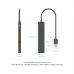 Концентратор Vention USB to 4xUSB 3.2 Gen2 + USB-C 10Gbps 0.15m black (CHOBB)
