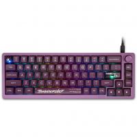 Клавиатура Thunderobot VIC68 Gateron Magnetic Jade Switch USB UA Purple (6932066317201)