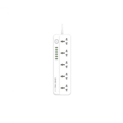 Мережевий фільтр живлення LDNIO SC5614 5роз. 3USB 2м (SC5614)