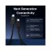 Дата кабель USB-C to USB-C 1.0m Thunderbolt 5 240W 5A 120Gbps 16/8/4K L703 black Ugreen (45996)