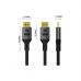 Кабель мультимедийный DisplayPort M to DisplayPort M 1.5m V2.1 16K black ColorWay (CW-CBDP091-BK)