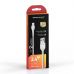 Дата кабель USB 2.0 AM to USB-C 2.0m 2.4A white Grand-X (PC-02W)