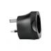 Переходник EU to UK 220V black Essager (ECTZH-YCC01-Z)