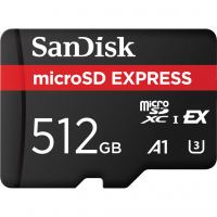 Карта памяти SanDisk 512GB microSDXC class 10 UHS-I U3 A1 Express (SDSQXFN-512G-GN4NN)