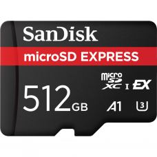 Карта пам'яті SanDisk 512GB microSDXC class 10 UHS-I U3 A1 Express (SDSQXFN-512G-GN4NN)