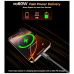 Дата кабель USB-C to USB-C 1.2m PD60W magnetic digital display nylon gray Choetech (XCC-1067-GY)
