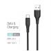 Дата кабель USB 2.0 AM to USB-C 1.0m 3A textured PVC black ColorWay (CW-CBUC094-BK)