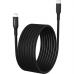 Дата кабель USB-C to Lightning 1.8m MFi PD20W braided black Choetech (XCL-1021-BK)