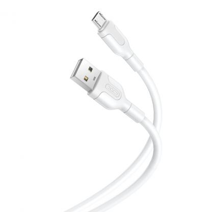 Дата кабель USB 2.0 AM to Micro 5P 1.0, 2A white XO (NB212-AM.white)