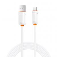 Дата кабель USB 2.0 AM to USB-C 1.0m 3A white XO (XO-CB-300UC-WH)