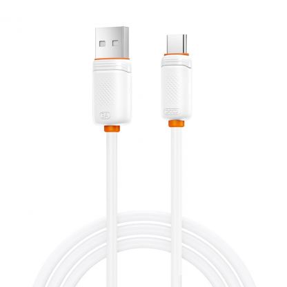 Дата кабель USB 2.0 AM to USB-C 1.0m 3A white XO (XO-CB-300UC-WH)