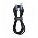 Дата кабель USB-C to USB-C 0.5m 100W 480Mbps black Ugreen (65831)