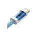 Дата кабель USB-C to Lightning 1.0m 20W blue Baseus (CALD000003)