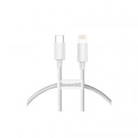 Дата кабель USB-C to Lightning 1.0m PD20W white Baseus (CATLYS-B02)