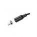 Дата кабель USB 2.0 AM to USB-C 1.0m 2.4A magnetic BX41 black BOROFONE (6931474738462)
