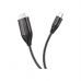 Кабель мультимедійний USB-C to HDMI M 2.0m 4K30Hz gray HOCO (6931474755025)