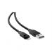 Дата кабель USB 2.0 AM to Lightning 1.2m 2.4A TPE black Acefast (6974316286202)