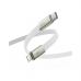 Дата кабель USB 2.0 AM to Lightning 1.2m 30W nylon white Acefast (6974316286240)