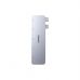 Концентратор Baseus USB-C 5-in-1 3xUSB 3.0 + 1xUSB-C 40Gbps + 1xHDMI 4K30Hz gray (B00052801811-04)