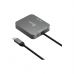 Концентратор J5create USB-C 5-in-1 1xHDMI + 1xUSB 3.2 + 1xUSB-C PD140W + 1xRJ45 1000Mbps gray (JCD3191-N)