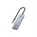 Концентратор Gembird USB-C 4-in-1 4xUSB-C 3.2 silver (UHB-CM-U310-C4-01)