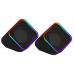 Акустическая система ColorWay Cubix 2.0 RGB USB Black (CW-SPU05BK)